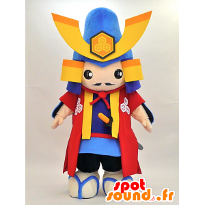 Costume da mascotte Nagama-chan. Samouraï - Mascotte Yuru-Chara giapponese - MASFR28313 - SpotSound.fr