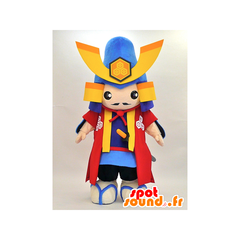 Costume da mascotte Nagama-chan. Samouraï - Mascotte Yuru-Chara giapponese - MASFR28313 - SpotSound.fr