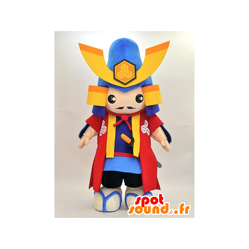 ナグマちゃんのマスコット。侍のマスコット-MASFR28313-日本のゆるキャラのマスコット