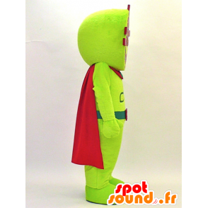 Da mascote do robô, alvo vermelho e verde com uma capa - MASFR28316 - Yuru-Chara Mascotes japoneses
