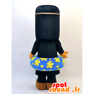 Plunger mascotte con una maschera e un boa - MASFR28329 - Yuru-Chara mascotte giapponese