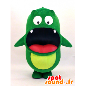 Puchibozaurusu Maskottchen. Grünen Dinosaurier Maskottchen, lustig - MASFR28336 - Yuru-Chara japanischen Maskottchen