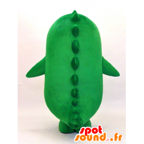 Puchibozaurusu mascot. Green dinosaur mascot, funny - MASFR28336 - Yuru-Chara Japanese mascots