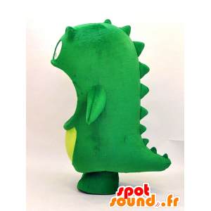 Puchibozaurusu mascot. Green dinosaur mascot, funny - MASFR28336 - Yuru-Chara Japanese mascots
