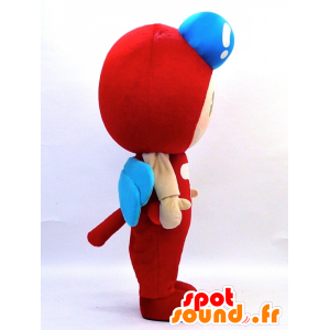 Μασκότ Red dragonfly-kun. κόκκινο μασκότ dragonfly - Ιαπωνικές μασκότ Yuru-Chara - MASFR28337 - SpotSound.fr