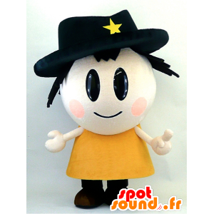 Tron Boy mascot. Sheriff mascot, cowboy - MASFR28344 - Yuru-Chara Japanese mascots