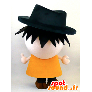 Tron Boy mascotte. Mascotte Sceriffo, cowboy - MASFR28344 - Yuru-Chara mascotte giapponese