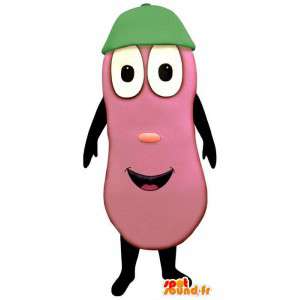 Mascotte melanzana gigante rosa - MASFR007200 - Mascotte di verdure