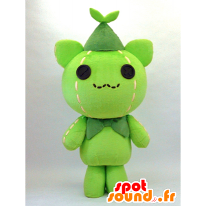 Mascot Sebatan. Monster maskot plysj grønn - MASFR28348 - Yuru-Chara japanske Mascots