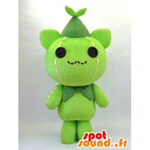 Mascota Sebatan. Mascota monstruo verde de peluche - MASFR28348 - Yuru-Chara mascotas japonesas