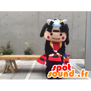 Maskotti Samurai perinteisiä värikkäitä porukka - MASFR28356 - Mascottes Yuru-Chara Japonaises