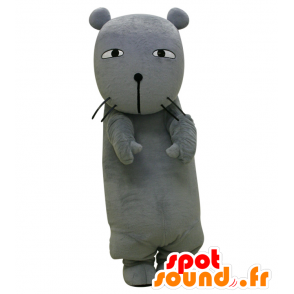 Itatchi Maskottchen. Mascot graue Ratte, Riesen- - MASFR28362 - Yuru-Chara japanischen Maskottchen