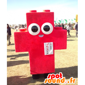 Maskotka gigantyczny czerwony krzyż Lego - MASFR28368 - Yuru-Chara japońskie Maskotki