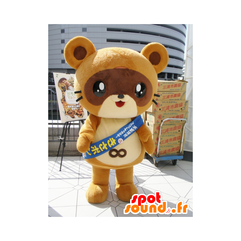 Mascota Kisapon. Mascota de Raccoon, Panda - MASFR28373 - Yuru-Chara mascotas japonesas