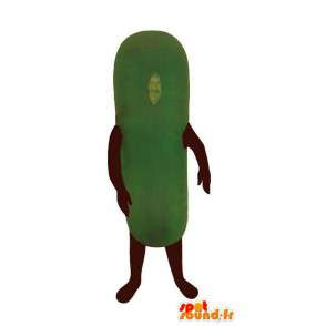 Kæmpe zucchini maskot. Courgetts kostume - Spotsound maskot