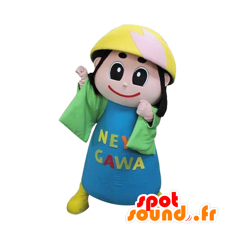 Mascot Katsuki chan. Mascot karakter med en bolle - MASFR28385 - Yuru-Chara japanske Mascots