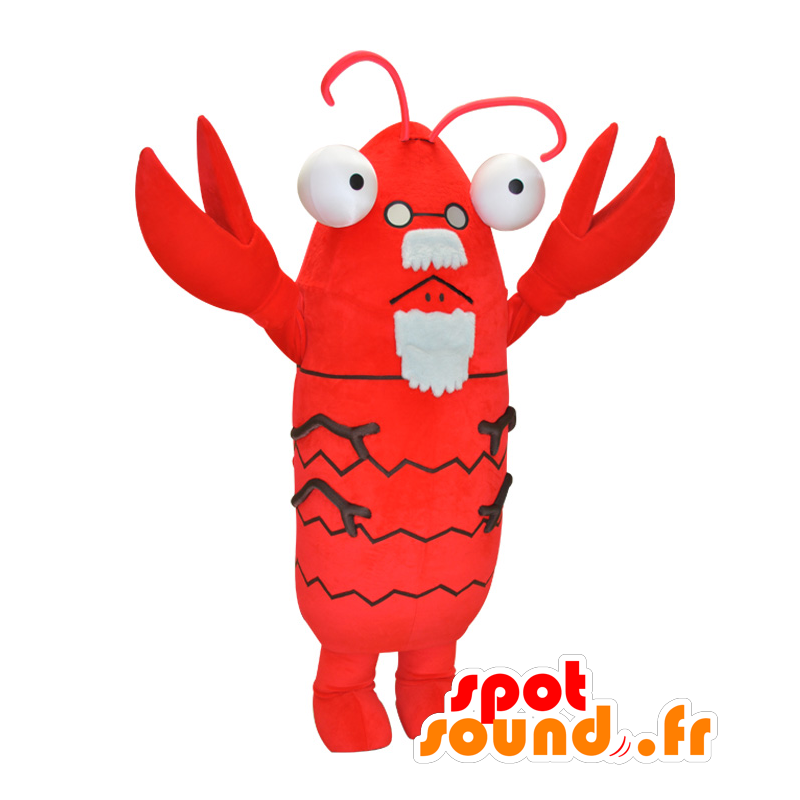 Zarigani Maskottchen. Lobster-Maskottchen, Riesenflusskrebse - MASFR28394 - Yuru-Chara japanischen Maskottchen