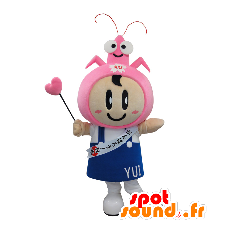 Sakura yui maskot. Maskottepige med krebs - Spotsound maskot