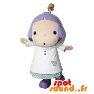 Ayame maskot. Maskottepige, prinsesse - Spotsound maskot kostume