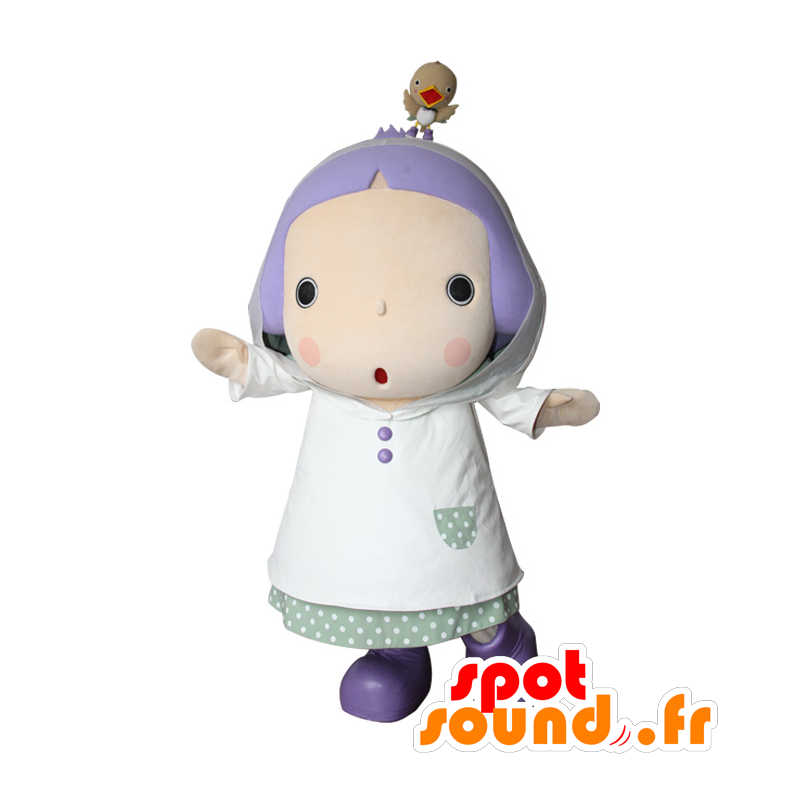 Mascotte de Ayame. Mascotte de fillette, de princesse - MASFR28398 - Mascottes Yuru-Chara Japonaises