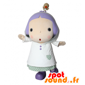 Ayame mascotte. Mascotte ragazza, principessa - MASFR28398 - Yuru-Chara mascotte giapponese