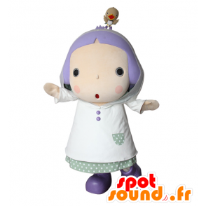 Ayame maskot. Maskottepige, prinsesse - Spotsound maskot kostume