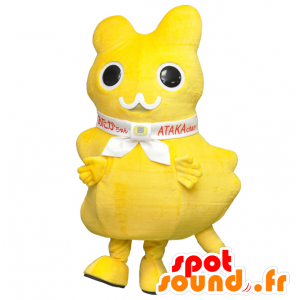 Ataka-chan Maskottchen. Gelbes Huhn-Maskottchen, Chick - MASFR28400 - Yuru-Chara japanischen Maskottchen