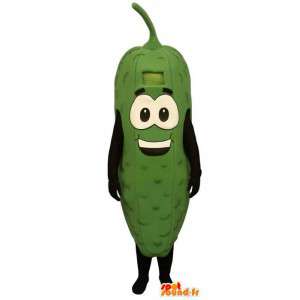 Traje de pepinillo verde, gigante - MASFR007207 - Mascota de verduras