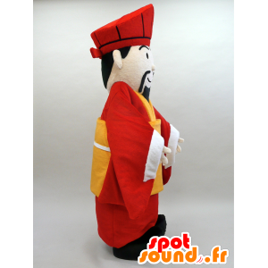 Mascotte de Jofu-kun. Mascotte d'homme asiatique, de moine - MASFR28423 - Mascottes Yuru-Chara Japonaises