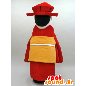 Mascot jofu-kun. Maskot asiatisk mann, munk - MASFR28423 - Yuru-Chara japanske Mascots