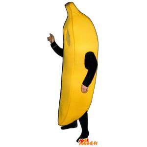 Mascotte de banane géante. Costume de banane - MASFR007210 - Mascotte de fruits