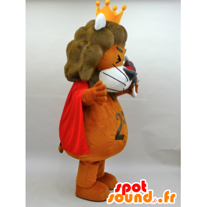 29. maskotka maskotka Keizairen pomarańczowy i czerwony lew - MASFR28431 - Yuru-Chara japońskie Maskotki