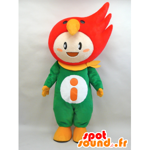 TakaRin mascot. Boy with a red bird mascot - MASFR28432 - Yuru-Chara Japanese mascots