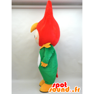 TakaRin mascot. Boy with a red bird mascot - MASFR28432 - Yuru-Chara Japanese mascots