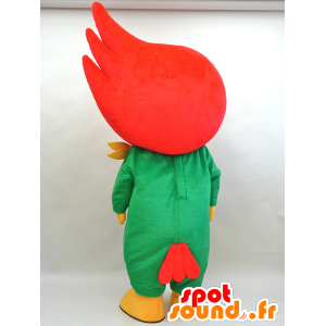 TakaRin mascot. Boy with a red bird mascot - MASFR28432 - Yuru-Chara Japanese mascots