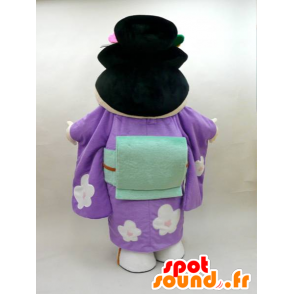 Koume mascot. Mascot flowered Japanese woman - MASFR28438 - Yuru-Chara Japanese mascots