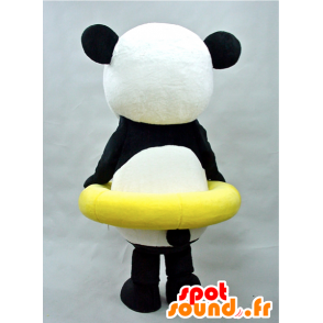 Puropanda mascot. Panda mascot with a buoy - MASFR28439 - Yuru-Chara Japanese mascots