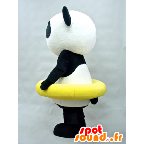 Puropanda mascot. Panda mascot with a buoy - MASFR28439 - Yuru-Chara Japanese mascots