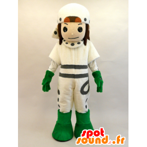 Mascot Mayuda Man. futuristisk gutt Mascot - MASFR28441 - Yuru-Chara japanske Mascots