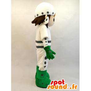 Mascot Mayuda Man. Futuristische Jungen-Maskottchen - MASFR28441 - Yuru-Chara japanischen Maskottchen