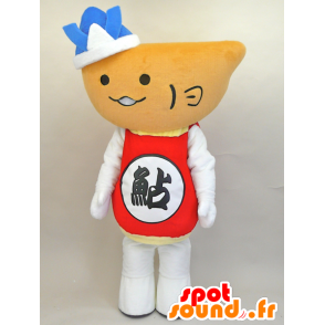 Mascot Hiayu Kun. Schneemann-Maskottchen, riesige Schüssel - MASFR28443 - Yuru-Chara japanischen Maskottchen