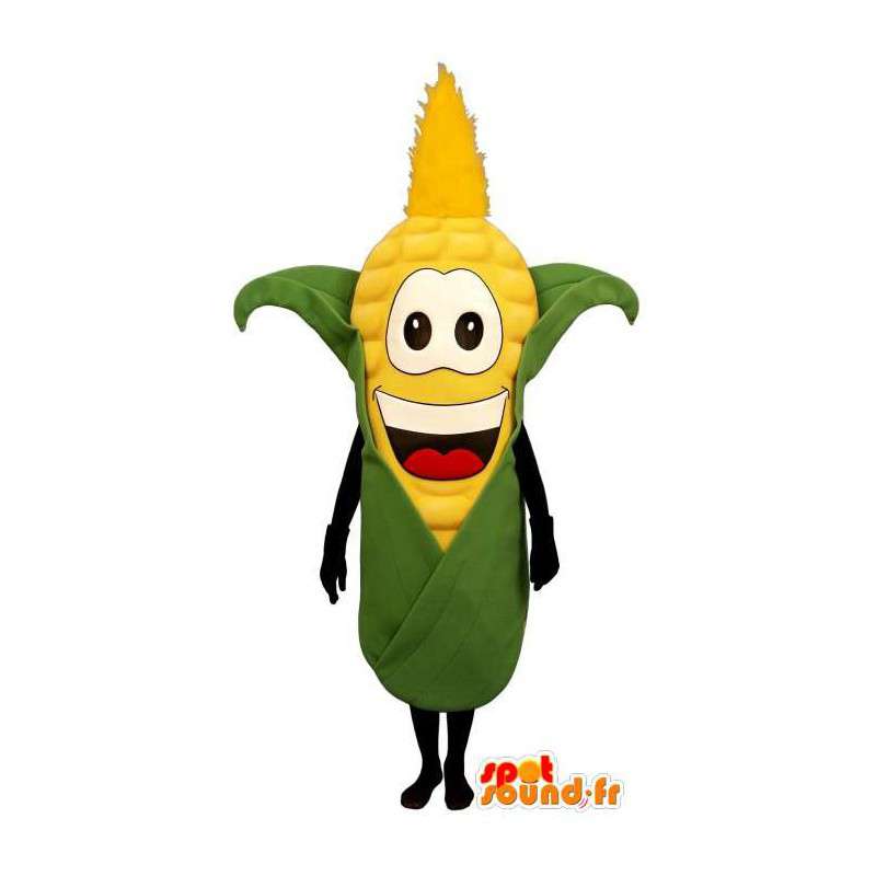 Cob mascotte reus maïs. Corn Costume - MASFR007215 - Vegetable Mascot