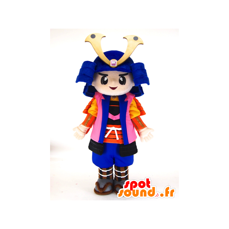 Mascot Shinma chan. Mascot samurai colorido - MASFR28448 - Yuru-Chara Mascotes japoneses