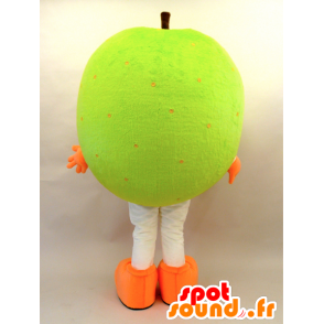 Nasshi mascot. Giant green apple Mascotete - MASFR28455 - Yuru-Chara Japanese mascots