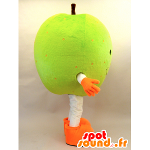 Mascot Nasshi. reusachtige groene appel Mascotete - MASFR28455 - Yuru-Chara Japanse Mascottes