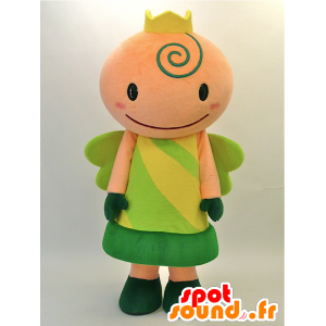 Kurutchi mascot. Fairy Mascot, Green Princess - MASFR28460 - Yuru-Chara Japanese mascots