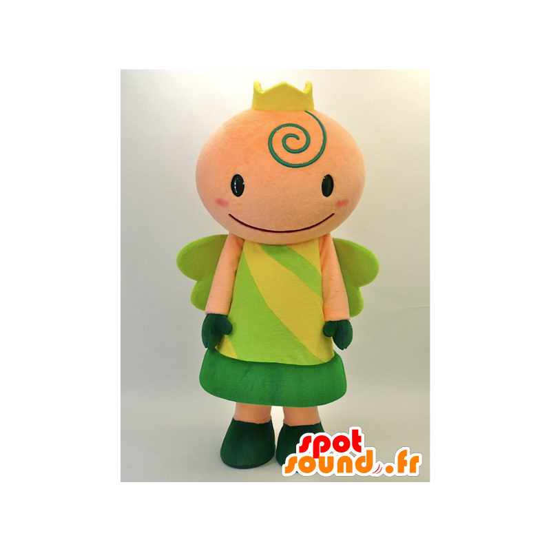 Mascot Kurutchi. Keiju Mascot, Green prinsessa - MASFR28460 - Mascottes Yuru-Chara Japonaises