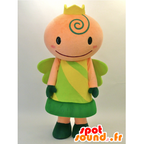 Kurutchi mascot. Fairy Mascot, Green Princess - MASFR28460 - Yuru-Chara Japanese mascots