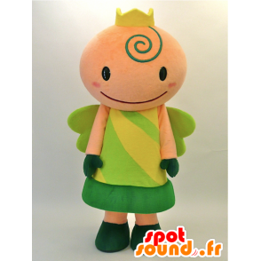 Mascot Kurutchi. Keiju Mascot, Green prinsessa - MASFR28460 - Mascottes Yuru-Chara Japonaises