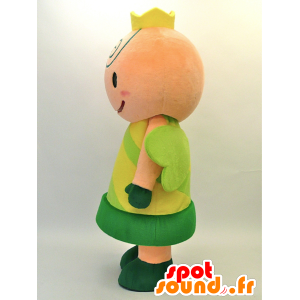 Kurutchi mascotte. Fata Mascotte, Verde Principessa - MASFR28460 - Yuru-Chara mascotte giapponese